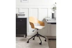 Kontorstol & Skrivebordsstol-Kontorstol Novato Brun,Beige