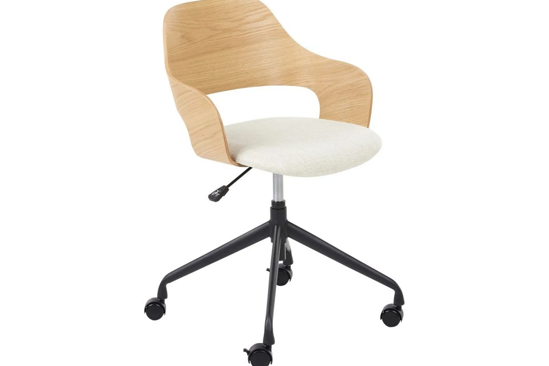 Kontorstol & Skrivebordsstol-Kontorstol Novato Brun,Beige