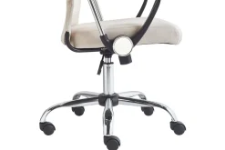 Kontorstol & Skrivebordsstol-Kontorstol Pioneer Beige,Sølv,Svart