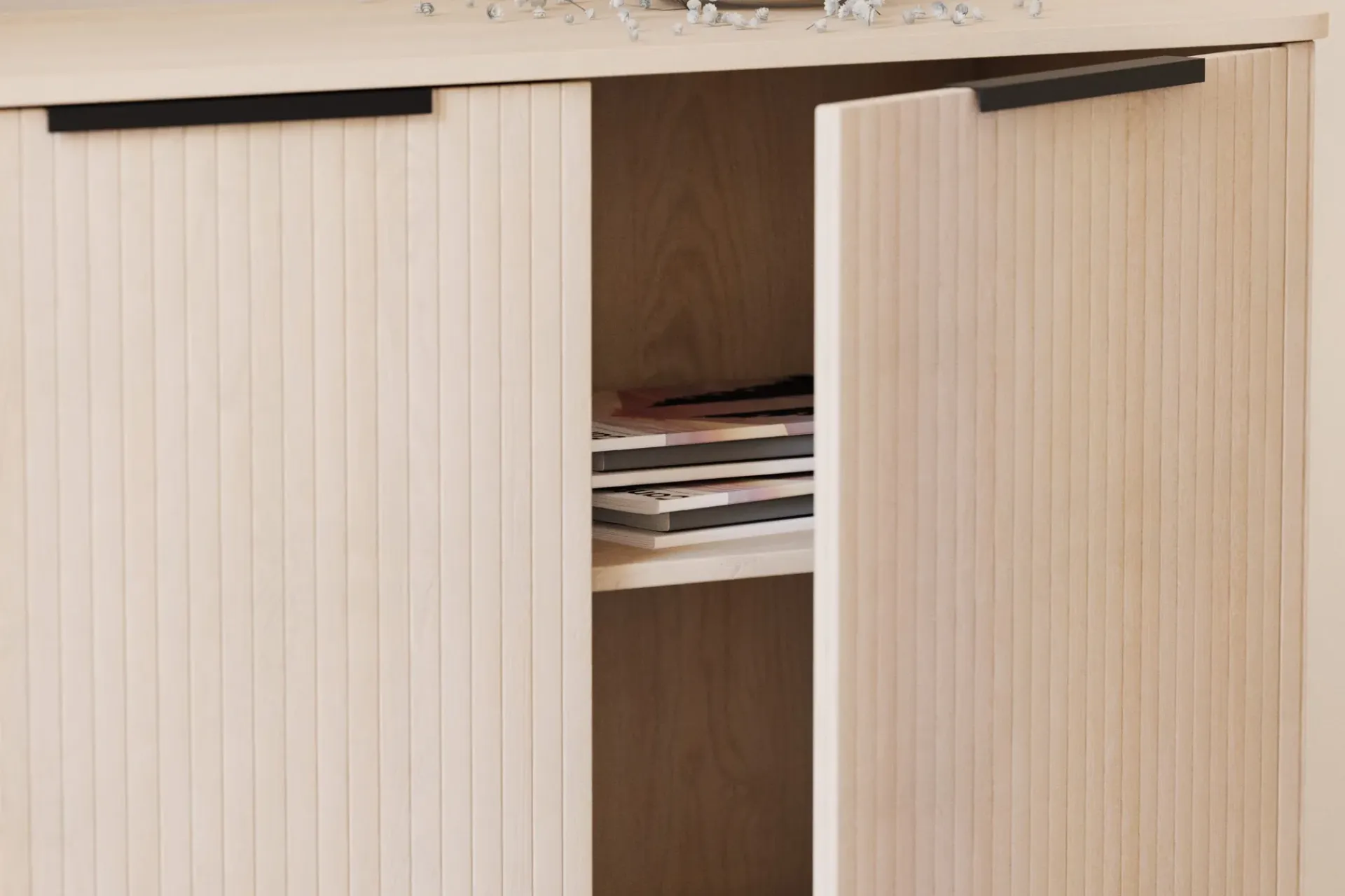 Bark Oppbevaringskiste|Sideboard & Skjenker-Kopparbo Avlastningsbord Hvit