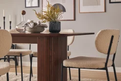 Bark Spisebord & Kjøkkenbord-Kopparbo Rektangulært Spisebord 200 cm Brun