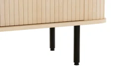 Bark Sideboard & Skjenker-Kopparbo Ribbet Skjenk med Oppbevaring Hvit