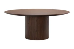 Bark Spisebord & Kjøkkenbord|Sminkebord & Toalettbord-Kopparbo Rundt Spisebord 180 cm Valnöt