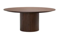 Bark Kopparbo Rundt Spisebord 180 cm med 6 Filip Spisestoler