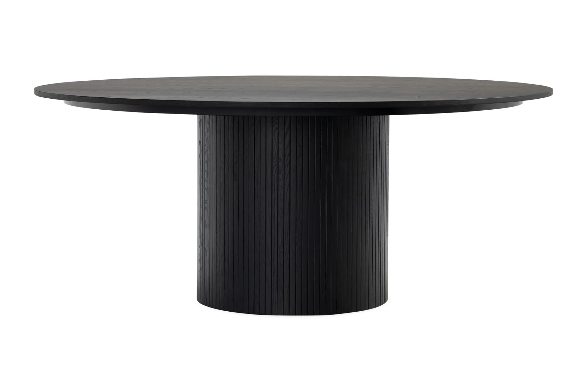 Bark Spisebord & Kjøkkenbord|Sminkebord & Toalettbord-Kopparbo Rundt Stort Spisebord 180 cm for 8 personer Svart