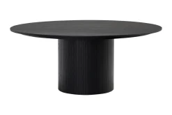 Bark Spisebord & Kjøkkenbord|Sminkebord & Toalettbord-Kopparbo Rundt Stort Spisebord 180 cm for 8 personer Svart