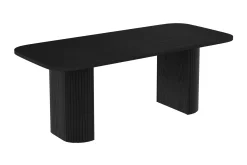 Bark Kopparbo Spisebord 200 cm med 6 Gemmiano Stoler