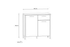 Koufalia Kommode 40x95 cm
