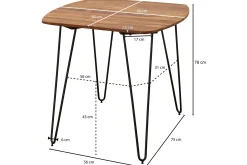 Wohnling Kristl Spisebord 80 cm