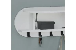 Knaggerekke-Kroma Klesstativ 84 cm Hvit