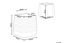 Krukke 50 x 50 x 49 cm PARIKIA
