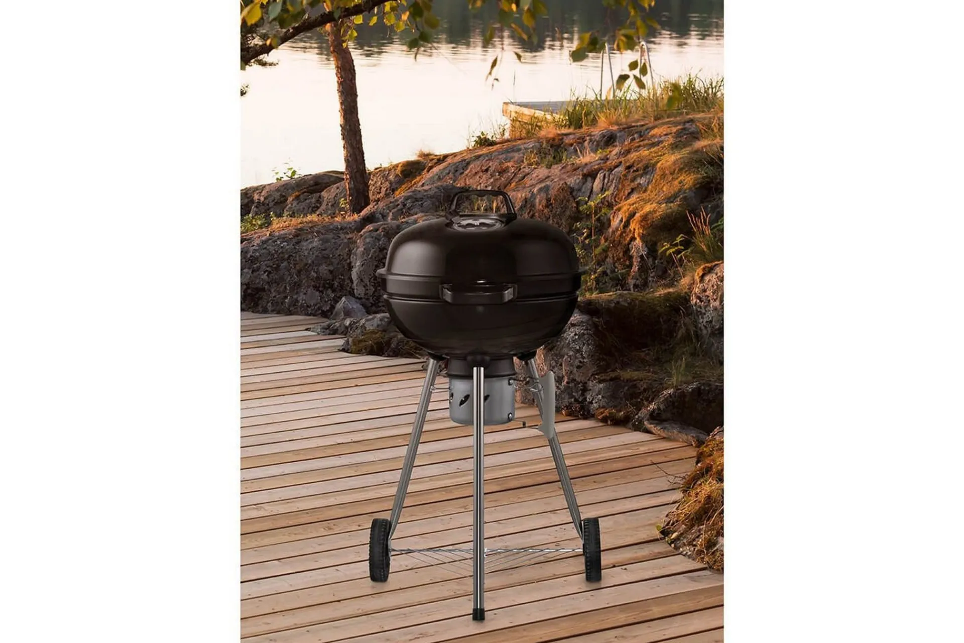 Mustang Kullgrill-Kulegrill Basic 47 Svart