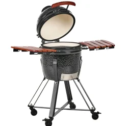 Kullgrill-Kullgrill Kamado Keramikk Svart/brun