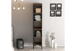 Garderober & Garderobesystem-Kumsal Garderobesskåp 40x47,5 cm Valnöt,Antracit