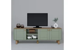 Tv-Benk & Mediabenk-Kuniyoshi TV-benk 160 cm Grønn