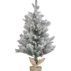 Kunstig Snødekket Juletre Maligne