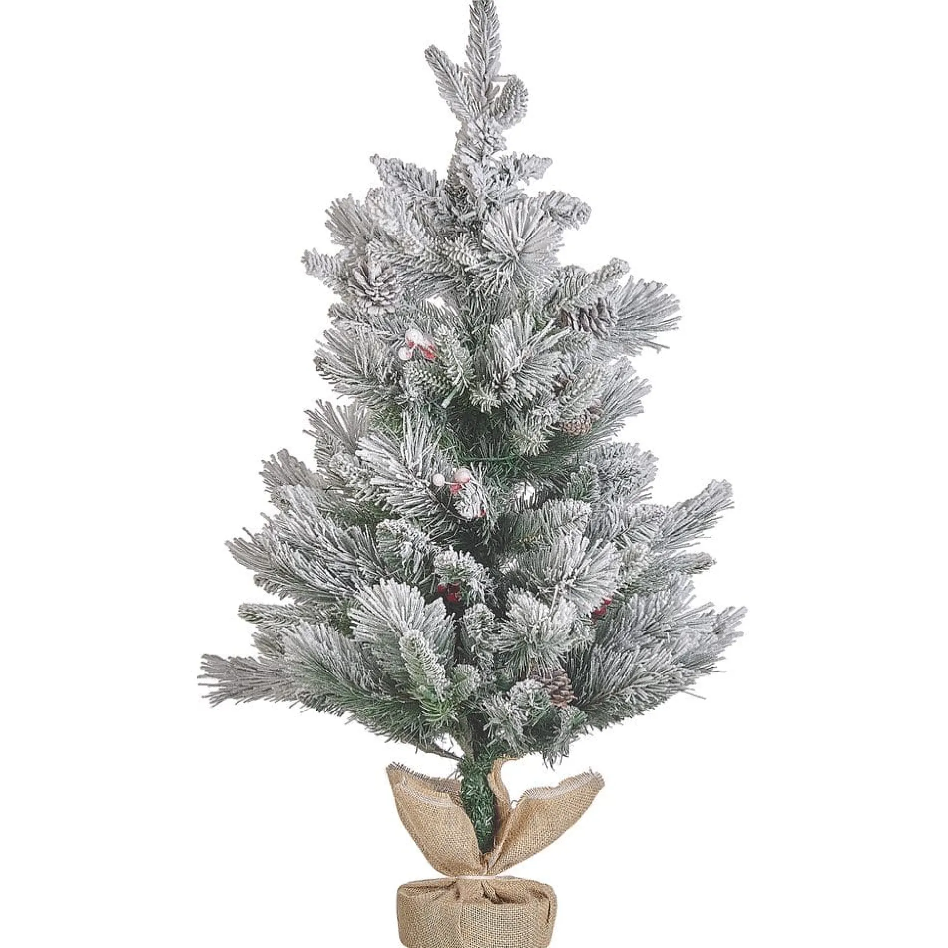 Kunstig Snødekket Juletre Maligne