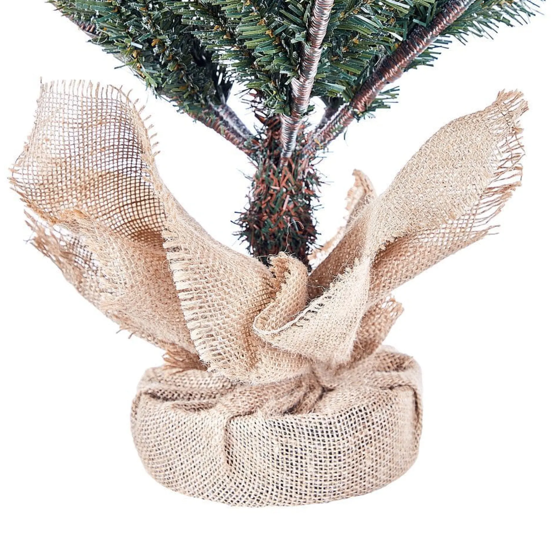 Julepynt & Juledekorasjon-Kunstig Snødekket Juletre Ringrose Grønn,Hvit,Beige