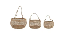 Kurver-Kurv Arapaima sett med 3 Natur,Beige