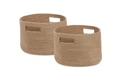 Kurver-Kurv Chiniot sett av 2 Beige/naturlig Beige,Natur
