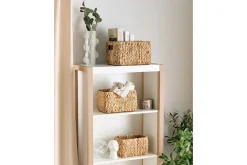 Kurver-Kurv Hanoi sett av 3 Beige,Natur