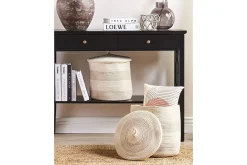 Kurver-Kurv Silopi sett av 2 Beige, Oransje Beige,Orange