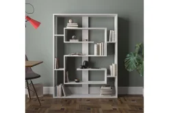 Bokhylle-Kussmann Bokhylle 120 cm Hvit