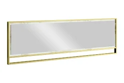 Veggspeil|Gangspeil-Lachasity Speil 122 cm Hvit,Gull