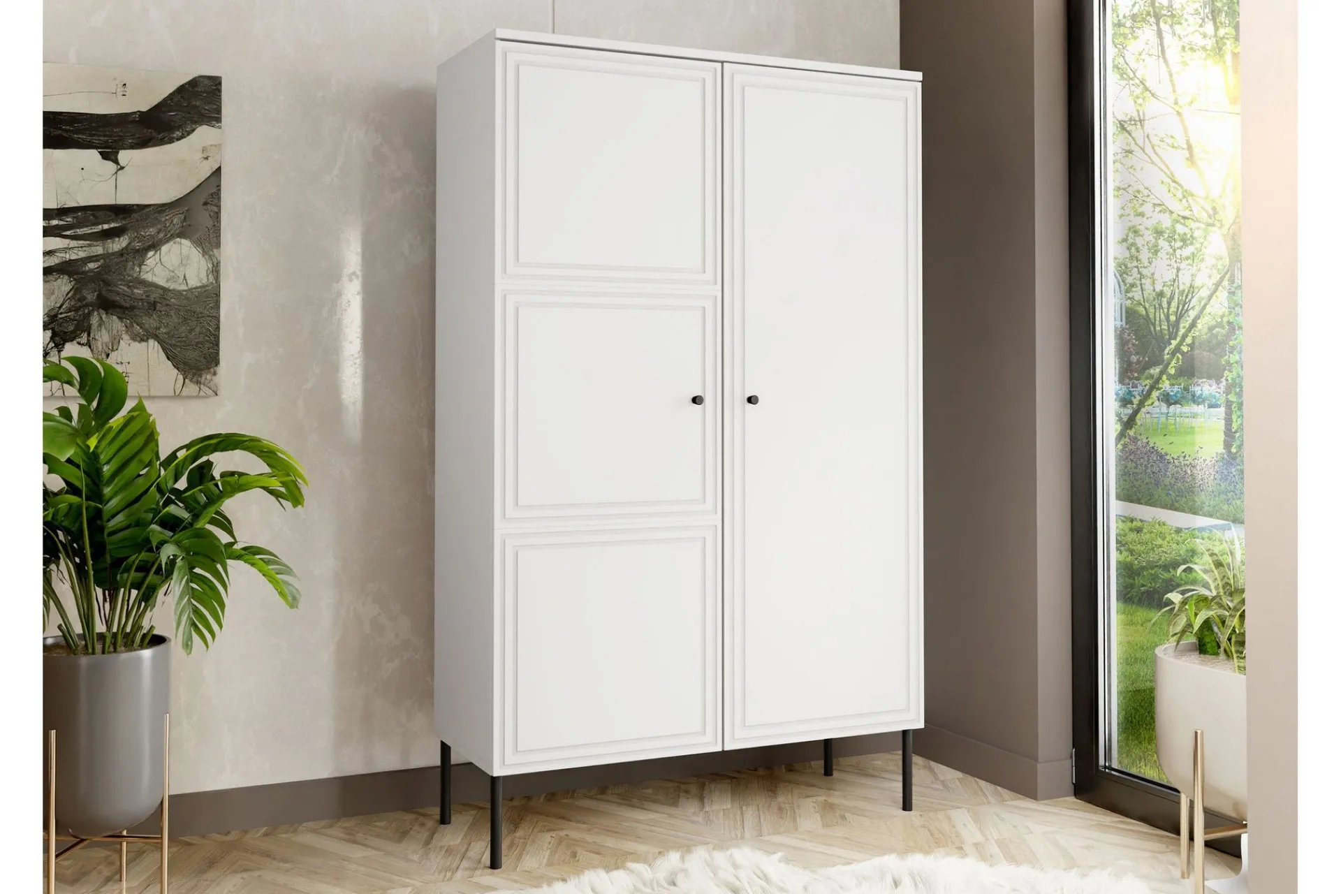 Kommode|Entrekommode-Laholm Kommode 100 cm Hvit