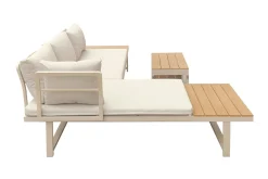 Comfort Garden Lainelle 4-seters sofagruppe for altan og terrasse med puter