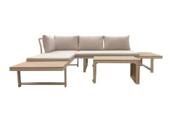 Comfort Garden Lainelle 4-seters sofagruppe for altan og terrasse med puter