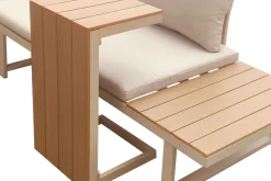Comfort Garden Lainelle 4-seters sofagruppe for altan og terrasse med puter