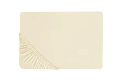 Putetrekk|Sengetøysett & Dynetrekksett-Laken med strikk Janbu , 200x200 cm Beige