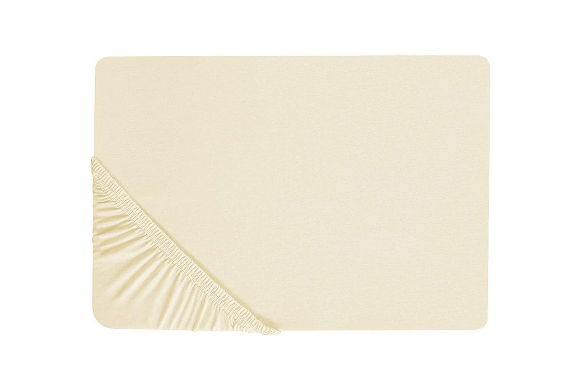 Putetrekk|Sengetøysett & Dynetrekksett-Laken med strikk Janbu , 200x200 cm Beige