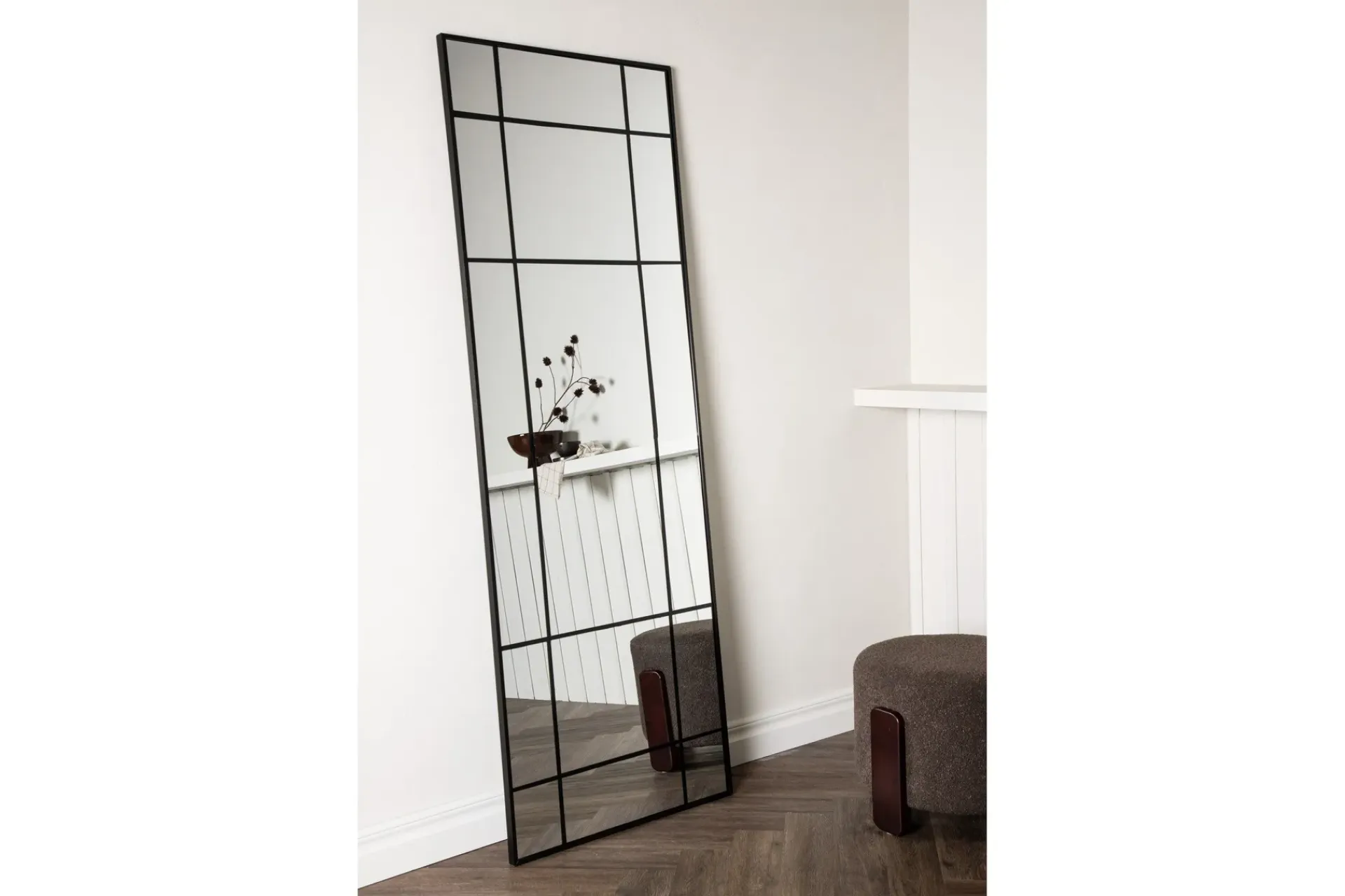 Venture Home Veggspeil|Helkroppsspeil-Lake Speil 193 x 67 cm Svart