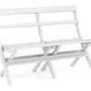 KWA Spisegrupper Hage|Cafesett-Landet utendørs spisegruppe 118x70x74 cm med sofa og 2 klappstoler