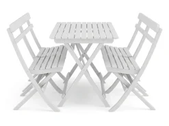 KWA Spisegrupper Hage-Landet utendørs spisegruppe 118x70x74 cm med 2 sofaer
