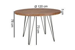 Wohnling Langner Spisebord 120 cm