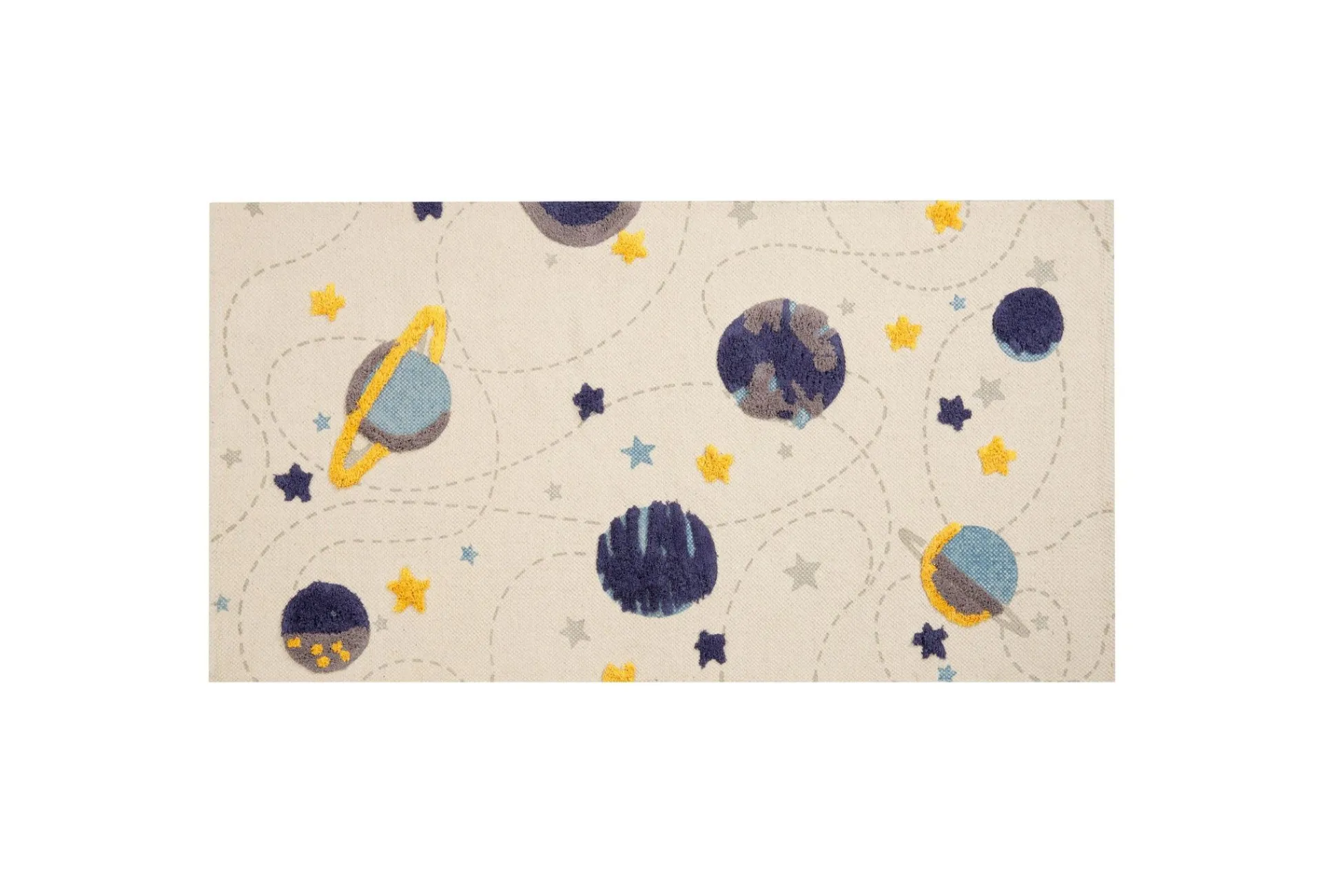 Moderne Tepper-Langsa Bomullsteppe 80x150 cm Beige