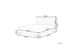 Bedly Sengeramme & Sengestamme-Lannion Dobbeltseng 180 | 200 cm Beige