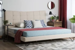 Bedly Sengeramme & Sengestamme-Lannion Dobbeltseng 180 | 200 cm Beige