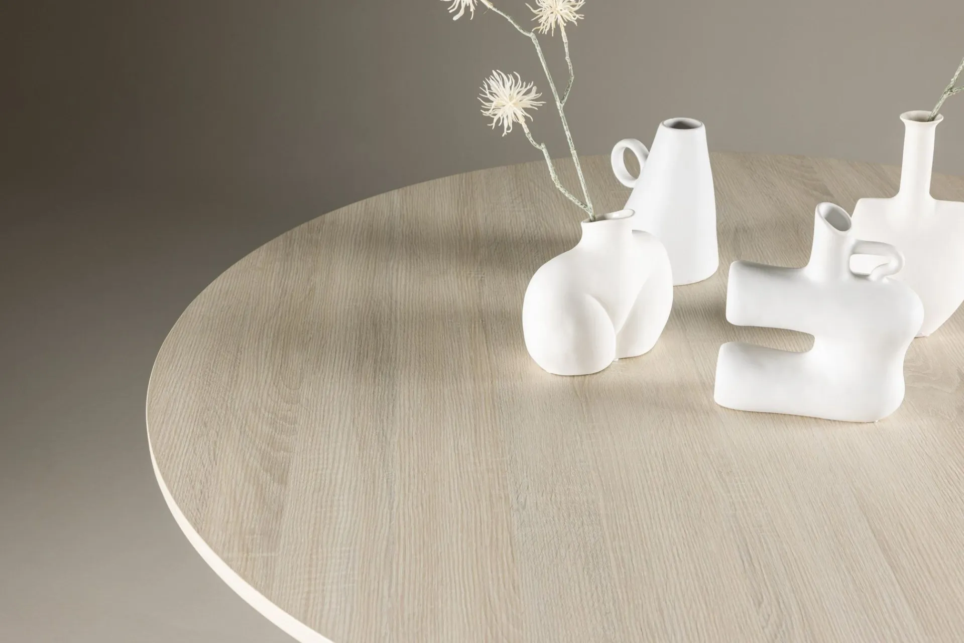 Venture Home Spisebord & Kjøkkenbord-Lanzo Rundt Spisebord 120 cm Whitewash
