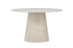 Spisebord & Kjøkkenbord-Lanzo Spisebord 120 cm Rundt Beige