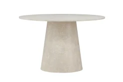 Spisebord & Kjøkkenbord-Lanzo Spisebord 120 cm Rundt Beige