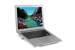 Oppbevaringsstativ-Laptopstativ Desire2 Bærbar Sølv