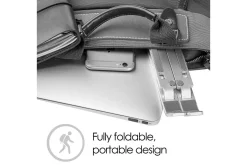Laptopstativ Desire2 Sammenleggbar X-format Aluminium