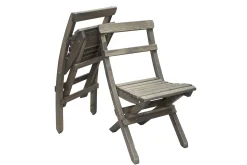 Spisegrupper Hage-Larios Spisegruppe 76 cm + 2 Spisestoler + Benk Grey