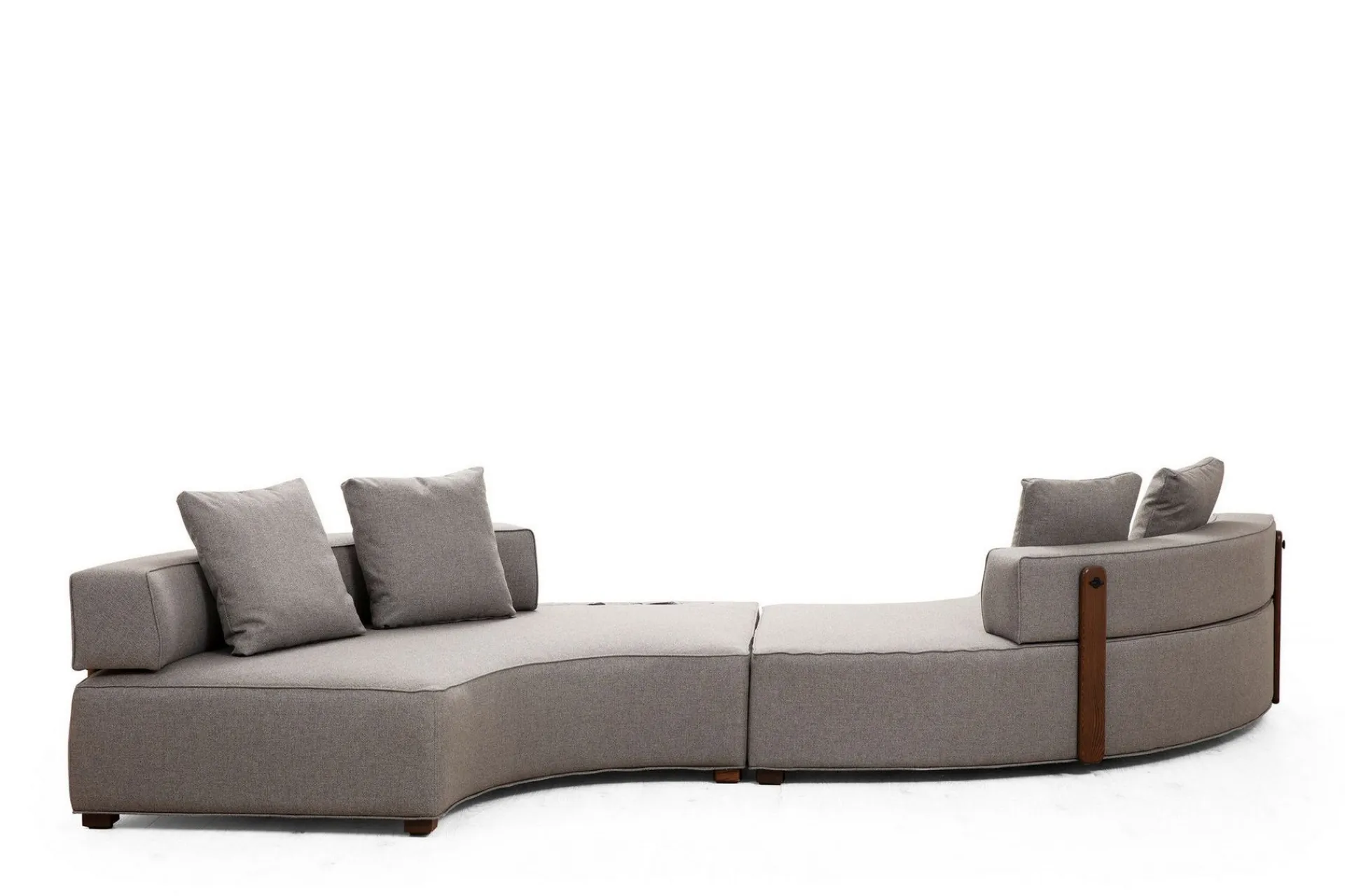 Hjørnesofa-Lasalle Sofa 4-seters Grey
