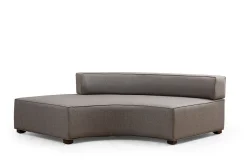 Hjørnesofa-Lasalle Svängd Sofa 6-seters Grey