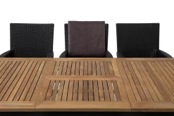 Comfort Garden Las Vegas Spisegruppe 152-210+6 Thor Lyx Stoler